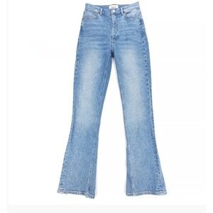 REFORMATION Camilla Western High Rise Ankle Zip‎ Vintage Flare Jeans Palermo 26